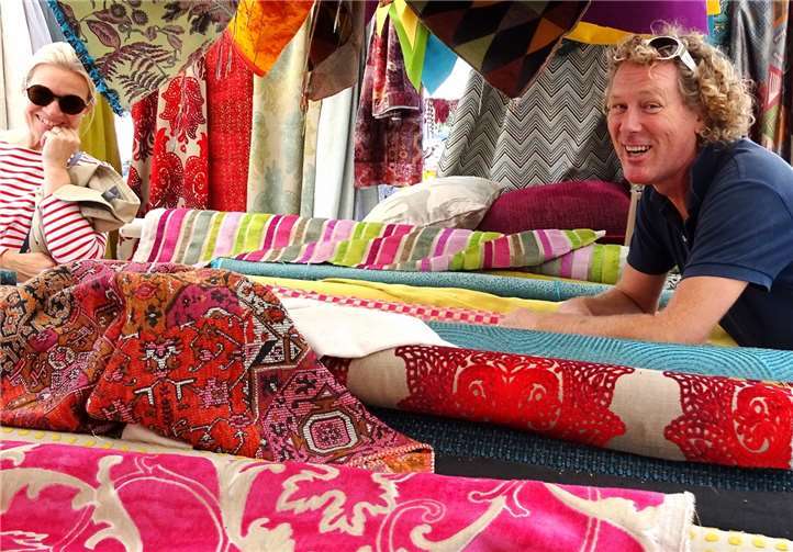 Auf dem Neuwieder Stoffmarkt gibt es wieder einiges zu entdecken.privat