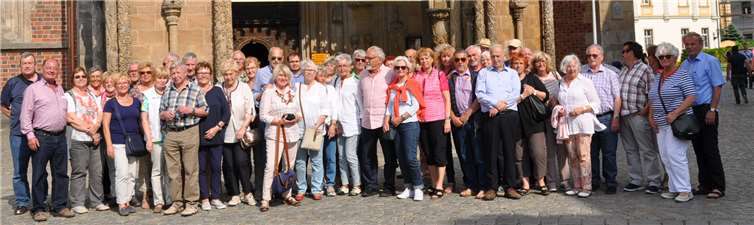 Auf dem Programm der Reisegruppe stand die Erkundung vieler Sehenswürdigkeiten. privat