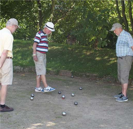 Auf dem Programmplan standen spannende Matches.