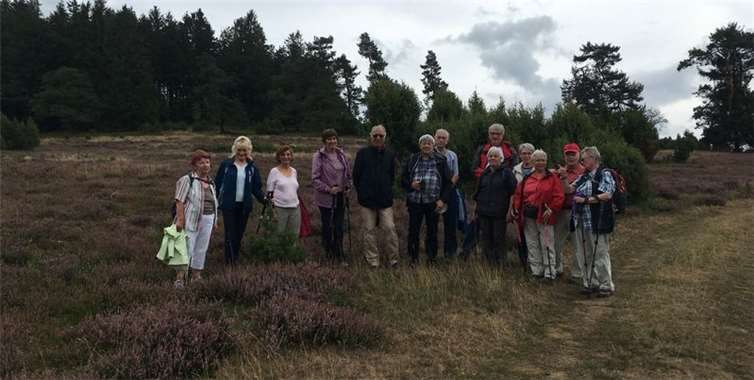 Auf dem Traumpfad Bergheidenweg wurde bei angenehmen Wandertemperaturen gewandert.Fotos: Eifelverein