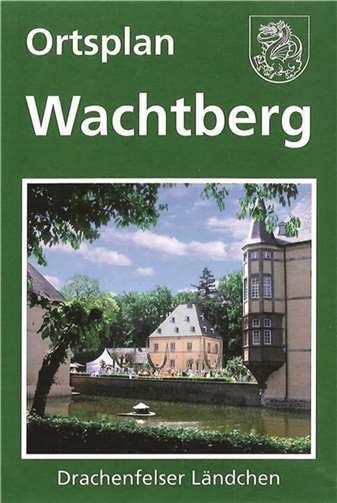 Auf dem Wachtberger Ortsplan sind zahlreiche Radrouten eingezeichnet. Gemeinde Wachtberg