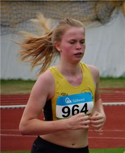 Auf dem Weg zum Sieg: Barbara Schulze-Frieling. privat