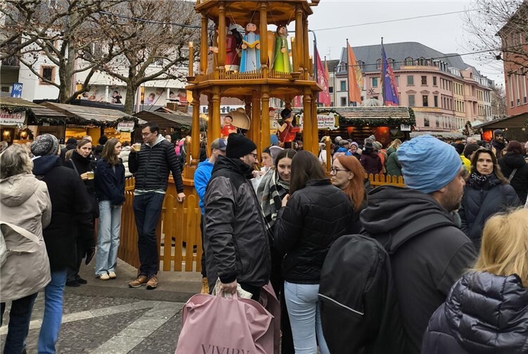Auf dem Weihnachtsmarkt in Polch. Foto: AWO Polch