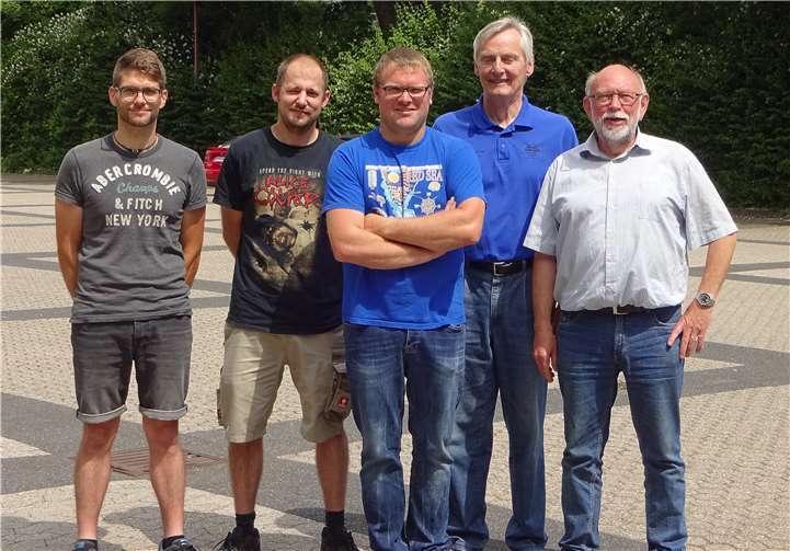 Auf dem hervorragenden zweiten Platz landeten Michael Bungarten, Markus Schäfer, Dennis Geyer, Johannes Sczech und Bernd Eisbach.privat