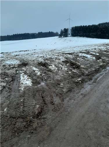 Auf den Feldern der Landwirte entstehen großflächige Schäden.Foto: privat