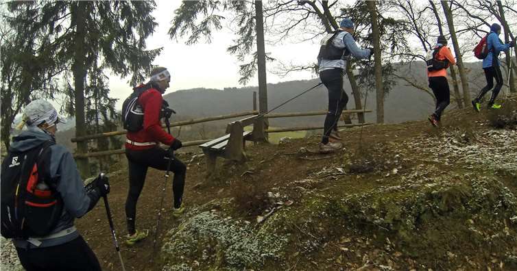 Auf den Höhen boten sich herrliche Ausblicke.