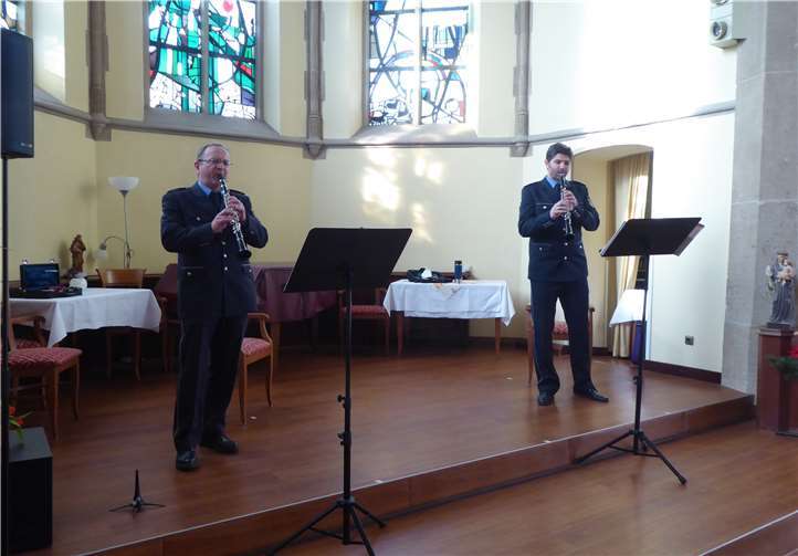 Auf den Klarinetten erklangen auch alte bekannte Schlager.