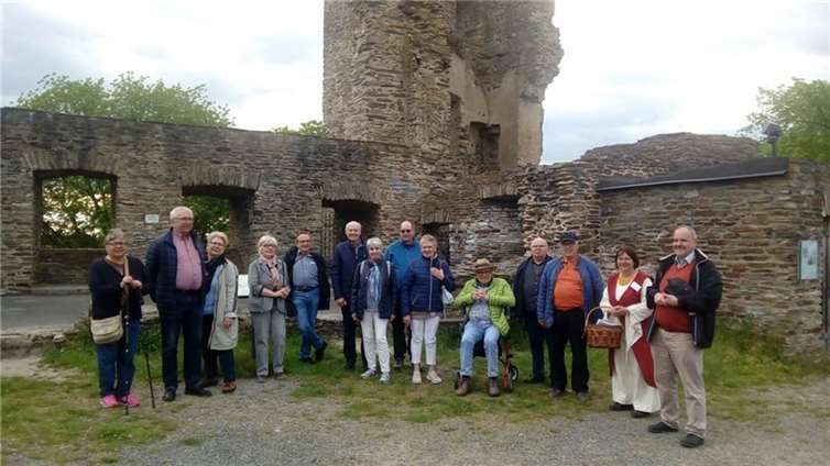 Auf den Spuren der Geschichte: der Rheinische Verein zu Besuch in der Hunsrückstadt Kastellaun. Foto: privat