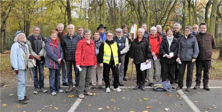 Auf den Spuren des heiligen Martins besuchtedie Pilgergruppe einige tolle Kirchen und entdeckte viel Neues.