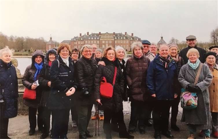 Auf den Spuren münsterländischer Schönheiten. Foto: privat