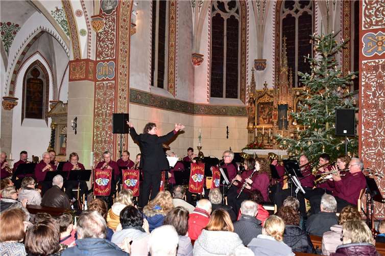 Auf den Weihnachtskonzerten holte Helmut Zimmer immer alles aus der „Mosella“ raus.