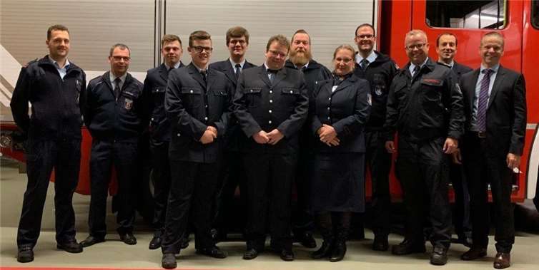 Auf den neusten Stand gebracht wurden die Kameradinnen und Kameraden der Feuerwehr Pellenz. Foto: privat