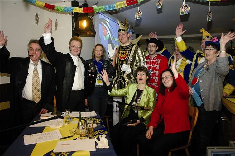 Auf der Anklagebank mussten auch Andrea Nahles und Eveline Lemke Platz nehmen. Sie nahmen es mit dem nötigen Humor.RÜ