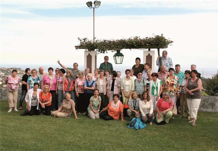 Auf der Blumeninsel Madeira verbrachten 43 Landfrauen mit ihren Männern eine erlebnisreiche Woche, die allen Teilnehmern sicher noch lange in guter Erinnerung bleiben wird. privat