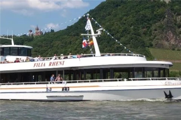 Auf der „Filia Rheni“ findet die schöne Fahrt über Vater Rhein statt