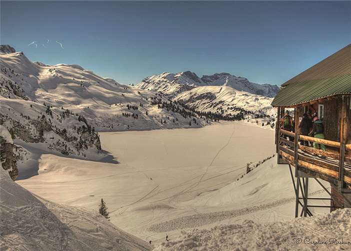 Auf der Hüttn im schweizerischen Engelberg.privat