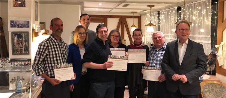 Auf der Jahreshauptversammlung wurden langjährige Mitglieder des CDU-Ortsverbands Ehlscheid geehrt. Foto: privat