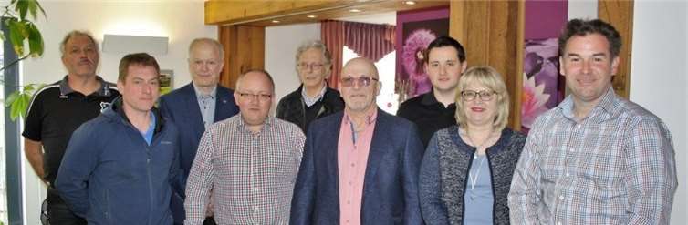 Auf der Liste für den VG-Rat stehen (v.l.): Erich Radermacher, Michael Müller, Udo Mergen, Hans-Peter Diel, Albert Schomers, Alwin Brenner, Siegfried Trost, Elke Backes und Udo Adriany. Foto: privat