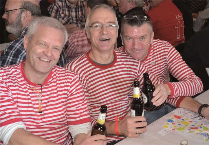 Auf der Ludendorfer Herrensitzung sind wir Stammgäste.