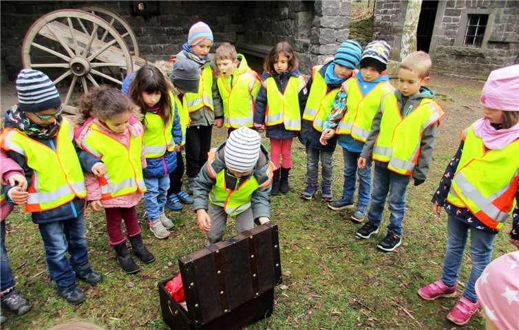 Auf der Museumslay wurde der Schatz geborgen. Fotos: privat