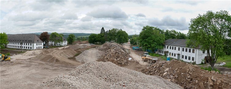 Auf der Niederberger Höhe in Koblenz, dem Gelände der ehemaligen Fritsch Kaserne, entsteht das zukünftige Stadtquartier „Ellinger Höhe“. 