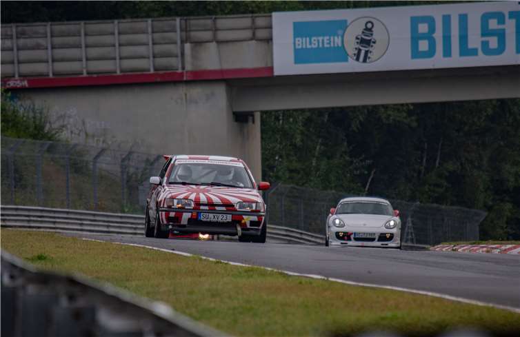 Auf der Nordschleife.