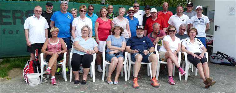 Auf der Tennisanlage ist wieder Leben eingezogen. Privat