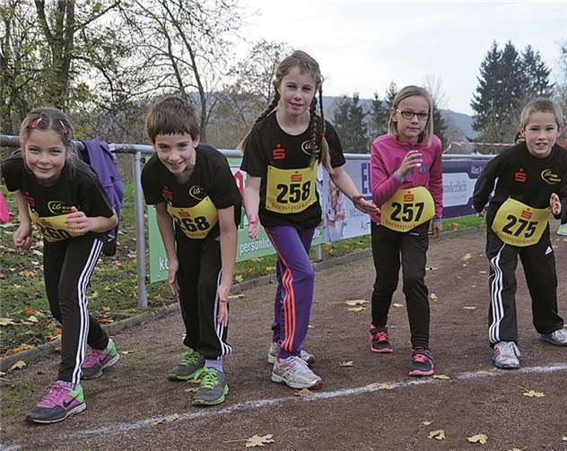 „Auf die Plätze, fertig, los!“, hieß es für die Läuferinnen und Läufer vom TuS Ahrweiler. privat