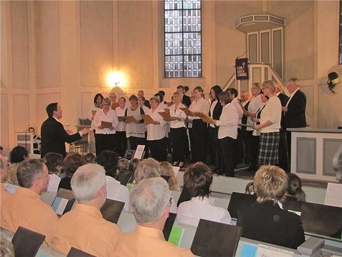 Auf ein gelungenes Chorkonzert in Oberhonnefeld können die aktiven Sängerinnen und Sänger zurückblicken. privat
