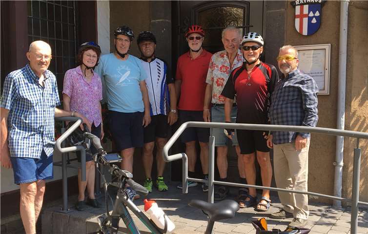 Auf einen gelungenen Ausflug blicken die TeilnehmerInnen der Fahrradtour im Projekt „Leben und Älterwerden in Remagen mitgestalten“ zurück. Foto: privat