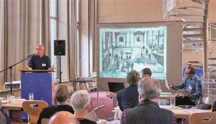 Auf einer bundesweiten Tagung in Nürnberg stellten Mitglieder der BI "lebendige Stadt" aus Bad Neuenahr ihre Aktivitäten vor. privat