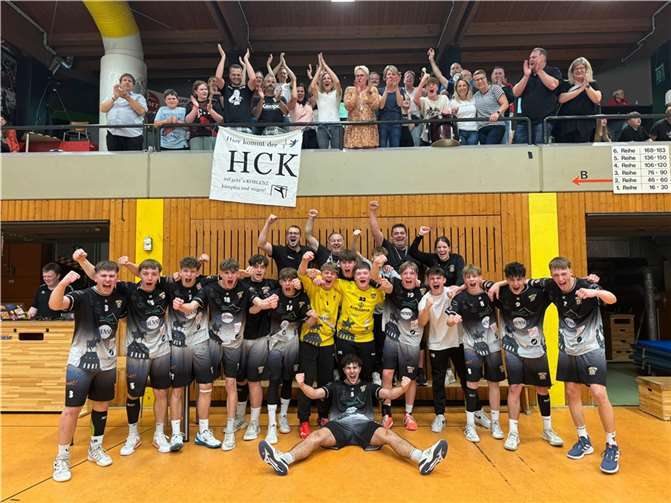 Auf gehts in die Bundesliga. Foto: HC Koblenz