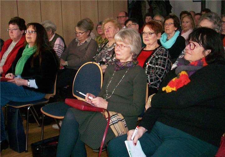 Auf großes Interesse stieß der Vortrag von Christa Reutelsterz. Foto: Stadt Neuwied