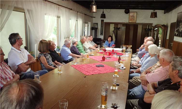 Auf großes Interesse stießen die Ausführungen Ilka von Boeselagers, und es entwickelte sich im Anschluss eine lebhafte Diskussion. privat