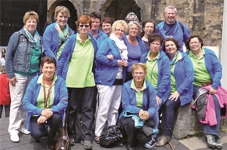 Auf ihrem Ausflug nach Trier verbrachten die Mitglieder der Betriebssportgruppe der Rhein-Mosel-Fachklinik, Abteilung Turnerfrauen, zusammen einen schönen Tag mit jeder Menge Spaß und guter Laune. privat