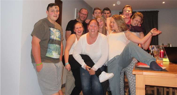 Auf ihrer Tour hatten die Ehrenamtler mächtig viel Spaß. privat