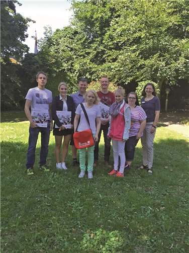 Auf in den neuen Beruf heißt es für die sechs jungen Menschen in Sinzig.privat