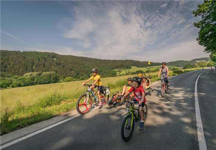 Auf rund 50 Kilometern lassen sich das Wiedtal und die abwechslungsreiche Landschaft des Westerwalds am 19. Mai im wahrsten Sinne des Wortes wieder erfahren. Foto: Andreas Pacek/Touristik-Verband Wiedtal e.V.