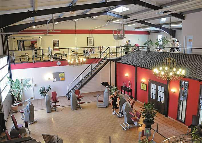 Auf rund 750 qm eine Fitness- und Erholungsoase bei Mona Lisa Frauenfitness.privat