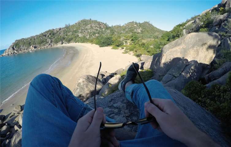 Auf seiner Reise erlebte Elias Zottman wundervolle Momente. privat