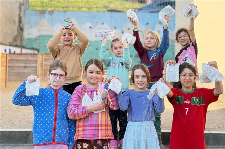 Auf unterhaltsame Weise wurde den Kindern die Zeit bis Ostern verkürzt.