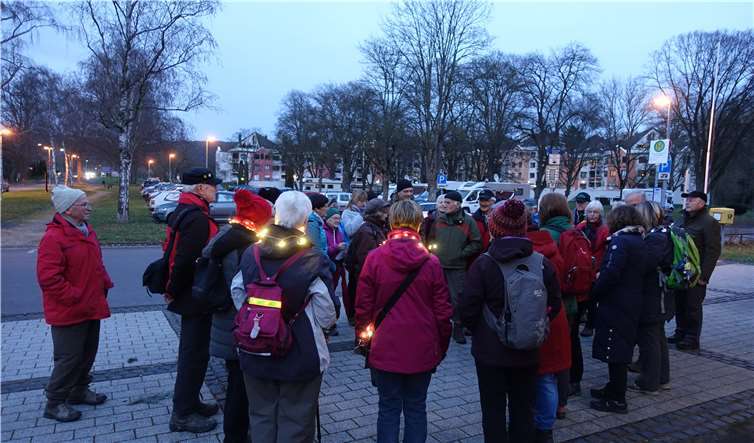 Aufbruch in der Dämmerung.Fotos: privat