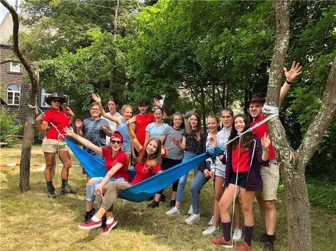 Aufgeteilt auf drei kleine Gruppen konnten die KaMäJu-Kids in eine Woche voller Spaß und Abenteuer starten.Fotos: privat