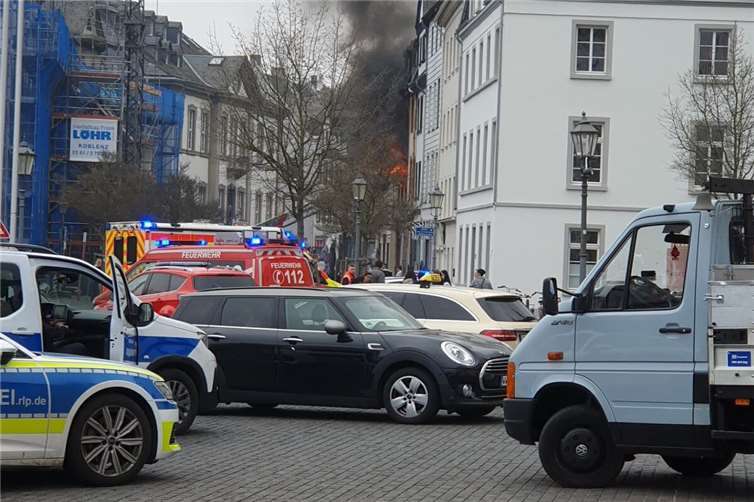 Aufgrund des Brandes in Koblenz-Ehrenbreitstein benötigten Evakuierte und Rettungskräfte einen Zufluchtsort.  Foto: privat