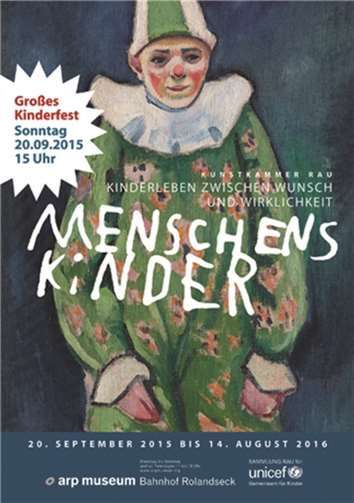 August Macke, Clown im grünen Kostüm, um 1912. © Arp Museum Bahnhof Rolandseck / Sammlung Rau für UNICEF Mick Vincenz