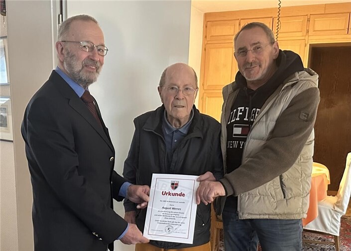 August Werres ist ein langjähriger Unterstützer des Vereins.  Foto: privat