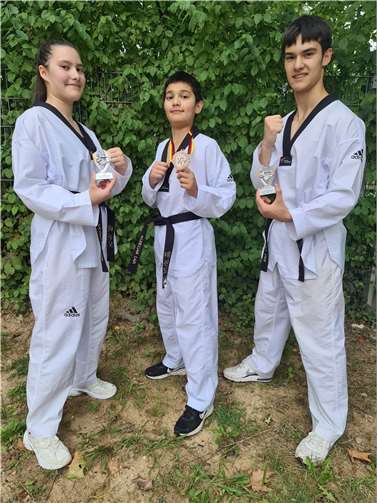 Aurelian, Samuel und Seraphia Lam. Foto: privat