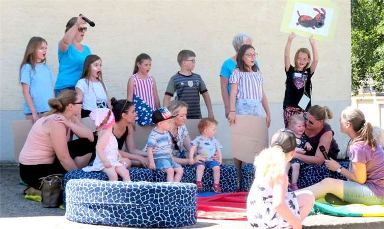 Aus Anlass des 40-jährigen Jubiläums fand in der „Spilli“ ein buntes Sommerfest statt. Foto: privat