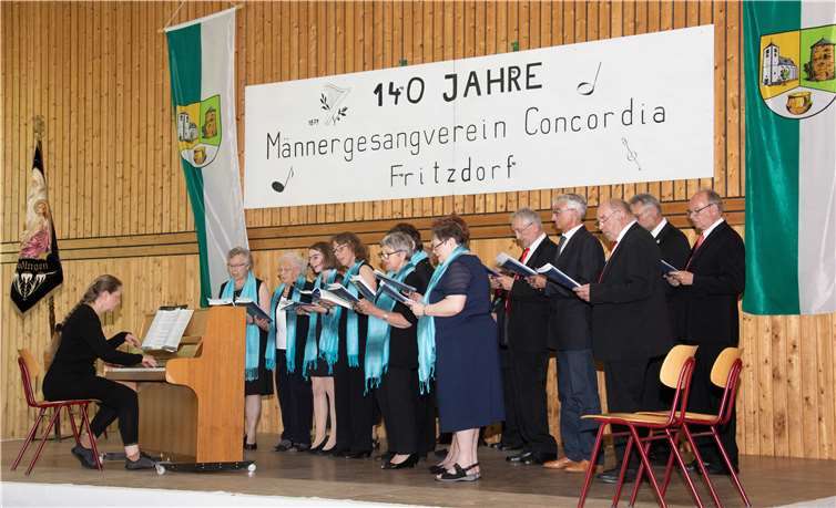 Aus Belgien war der Chor Crescendo angereist.Foto: CEW