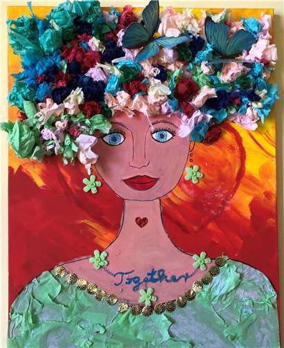 Aus Verpackungsmaterial, Haushaltsgegenstände und Vielem mehr konnten die Schüler und Schülerinnen der Grundschule wunderschöne neue Dinge herstellen.Quelle: Grundschule Heddesdorfer Berg